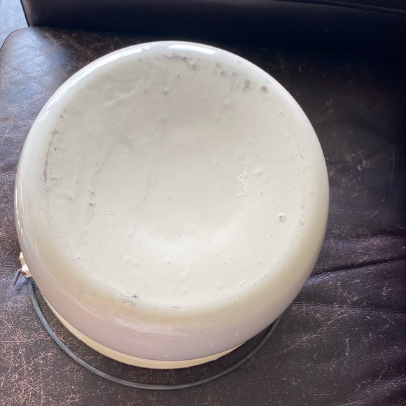 Large Enamelled Milk pot, Strawberry print - Picture 7 of 12